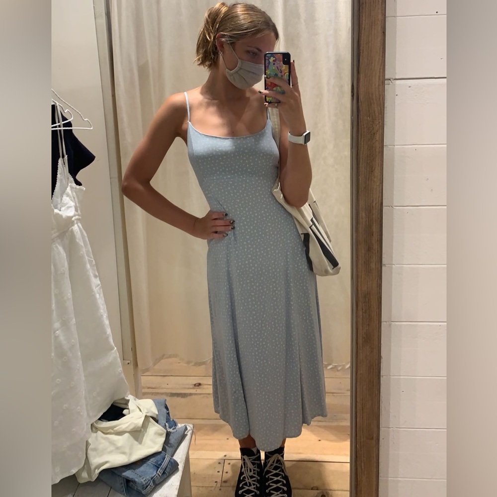 Brandy Melville Long Baby Blue Dress
